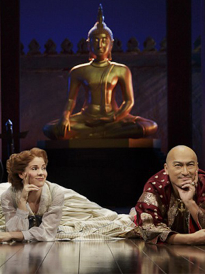 Kelli O'Hara & Ken Watanabe in 'The King and I' Photo: Paul Kolnik
