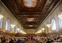 NYパブリックライブラリーのメインリーディングルーム ランドマークへ NYPL