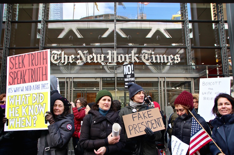 free press rally