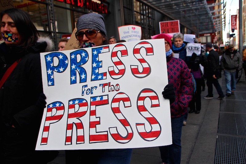 free press rally