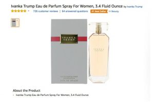 Ivanka Trump perfume