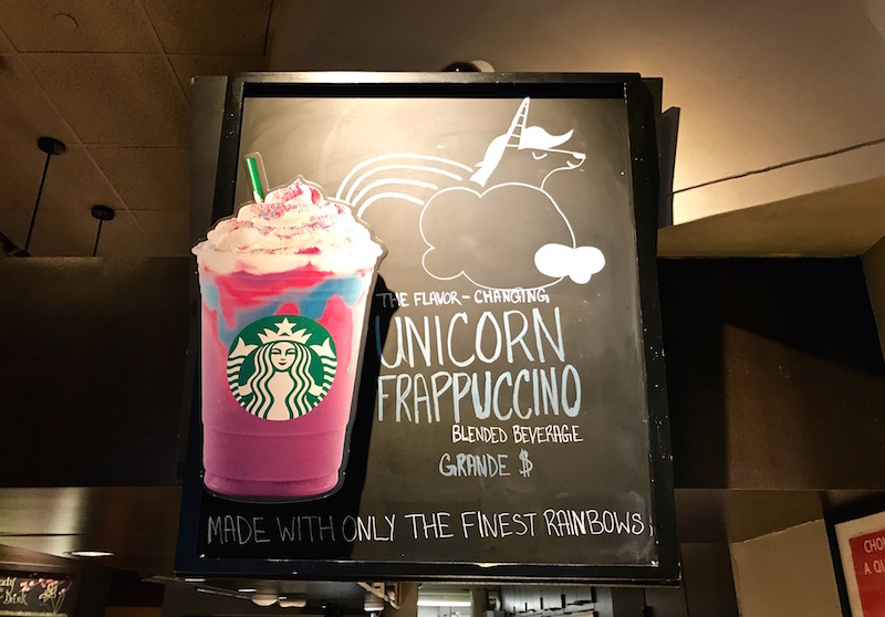 unicornfrappuccino starbucks