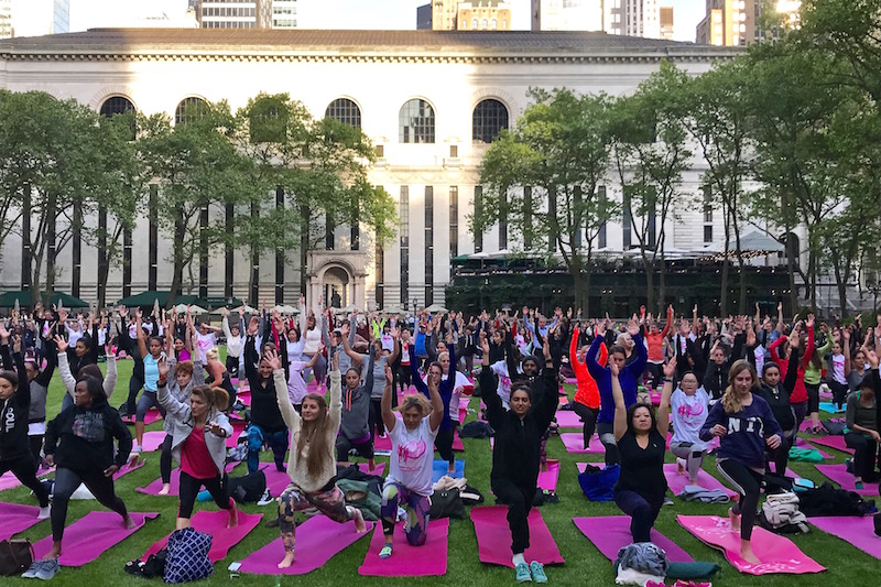 Bryant Park Yoga