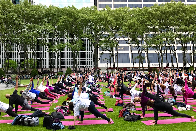 Bryant Park Yoga