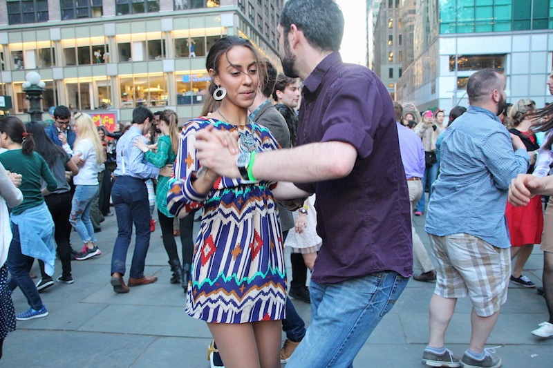 Bryant park dance party