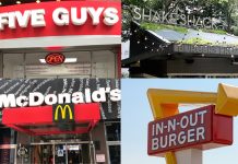 2017年アメリカで一番人気のハンバーガー店が発表 burger joints