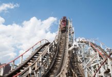 コニーアイランドのローラーコースター、サイクロン(Cyclone)が90歳に! Cyclone, Coney Island, Brooklyn