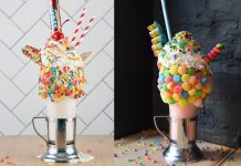 Black Tap フードトラックで巨大シェイクの販売をスタート Black Tap