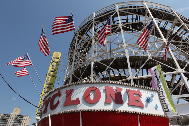 Coney Island cyclone 