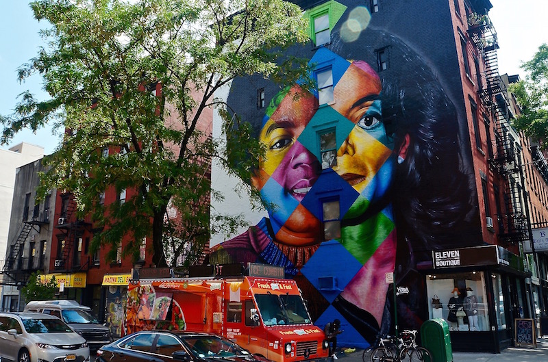 マイケルジャクソン 壁画 ニューヨーク