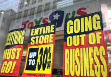 トイザらスがホームページを閉鎖 店舗では閉店セールを実施 トイザらス