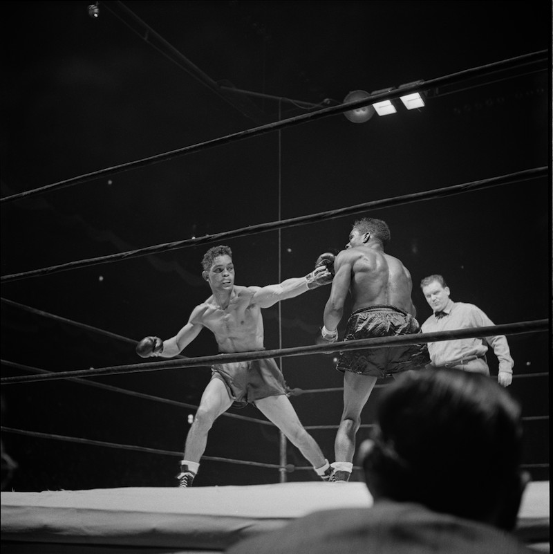 Stanley Kubrick, From “Fight Night at the Garden”, 1949
