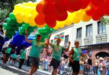 【写真】街中がレインボーカラーに NYCプライドマーチ2018 NYCプライドマーチ2018