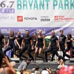 Broadway in Bryant Park