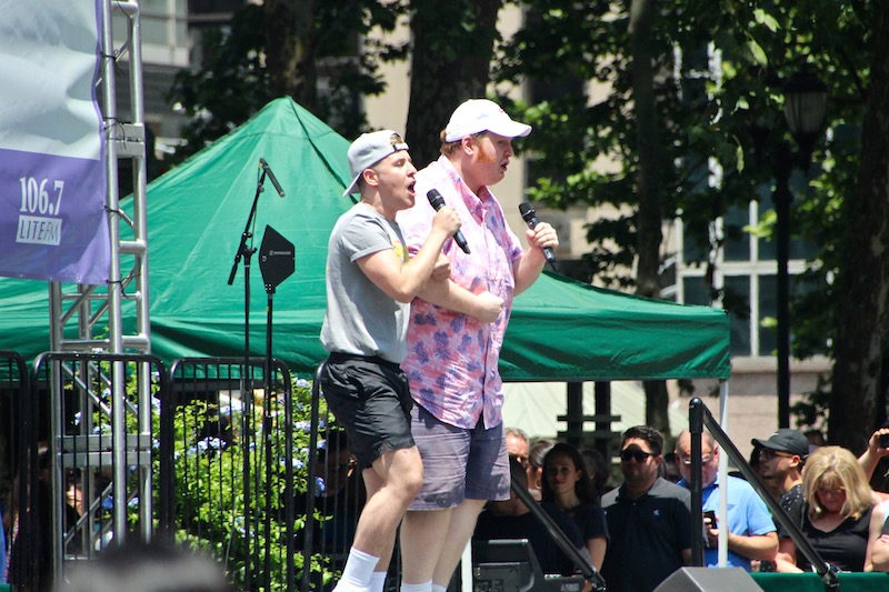 Broadway in Bryant Park