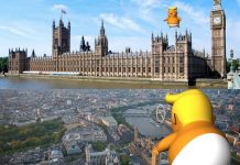 ロンドンにトランプベビーバルーン 訪英に抗議 ベイビーバルーン トランプ大統領