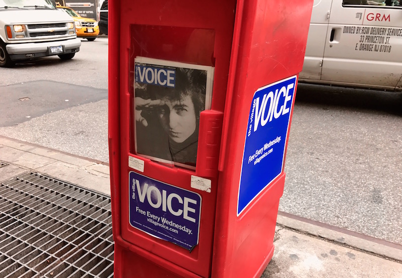 ビレッジボイス Village Voice 事業廃止