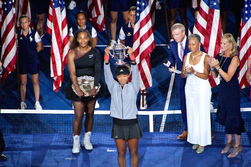 全米オープン女子 大坂なおみ 優勝