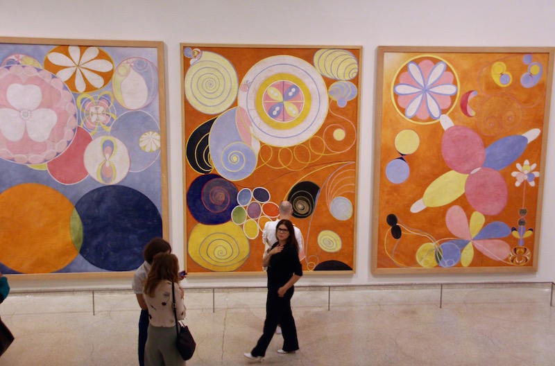 米国初 グッゲンハイム美術館 ヒルマ・アフ・クリント単独展を開催