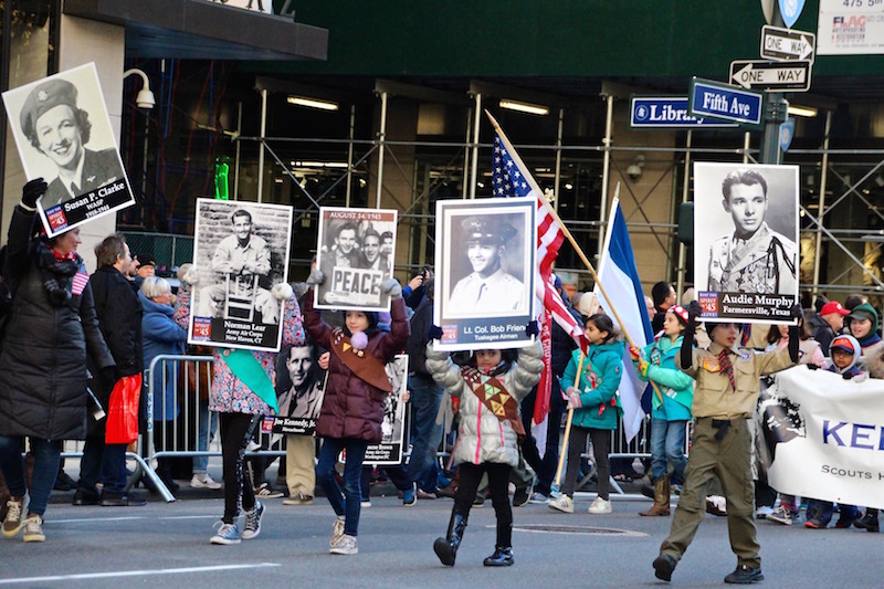 veterans day parade NYC