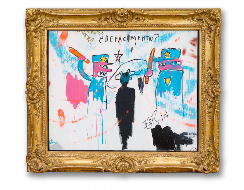 Jean-Michel Basquiat The Death of Michael Stewart