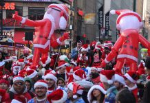 サンタコン2018がニューヨークで開催【写真&動画】 サンタコン