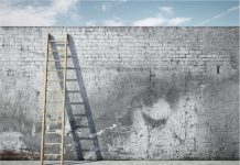 国境の壁を越えるはしご。クラウドファンディングで募金がスタート。その狙いは? はしご