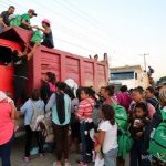 移民 難民 メキシコ国境 キャラバン