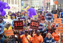 連邦最低賃金を時給15ドルに 民主党が法案提出