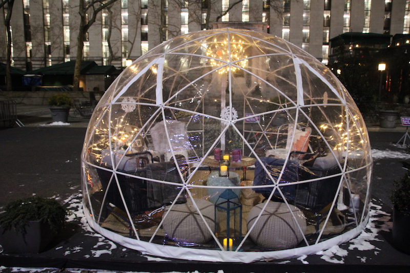 Bryant Park Igloo