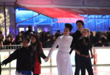 氷点下のお祭り FROSTFEST in ブライアントパーク 開催中 Bryant park skate