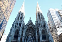 NYセントパトリック大聖堂 ガソリン持ち込もうとした男性拘束 st patricks cathedral