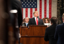 トランプ大統領一般教書演説 国境警備は「道徳の問題」、ニューヨークのギャング銃撃殺人にも言及