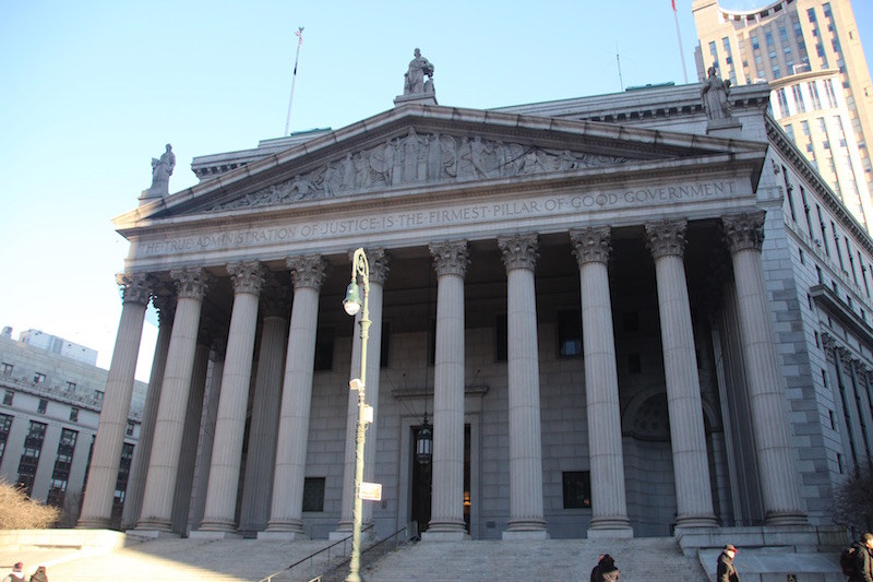 The New York Supreme Court in NYC