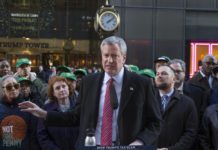 デブラシオNY市長 2020大統領選挙に出馬へ