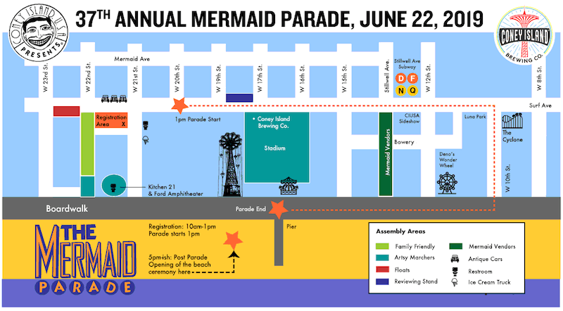 2019MermaidParade-map