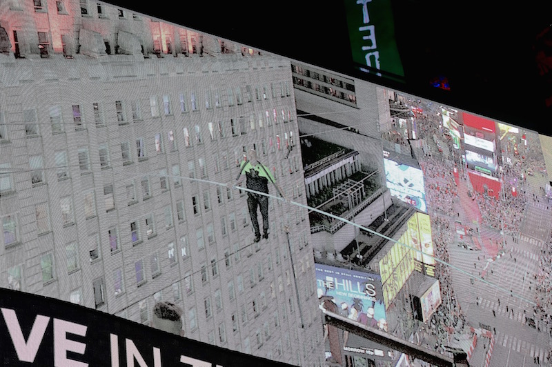 Nik Wallendas Times Square