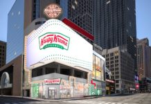 クリスピー・クリーム タイムズスクエアに旗艦店オープンへ Krispy Kreme Times Square Flagship