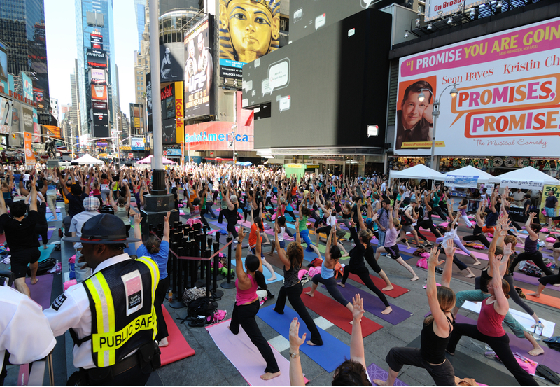 Times Square Yoga