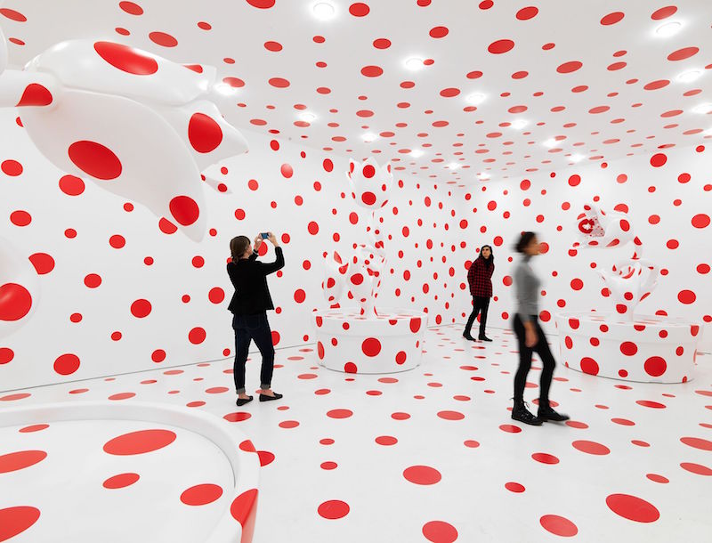 Yayoi Kusama Install