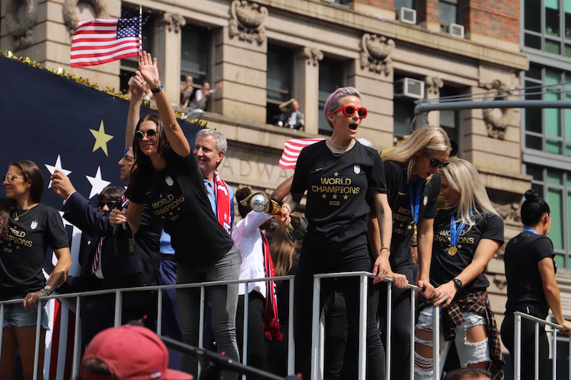 USWNT Ticker Tape Parade