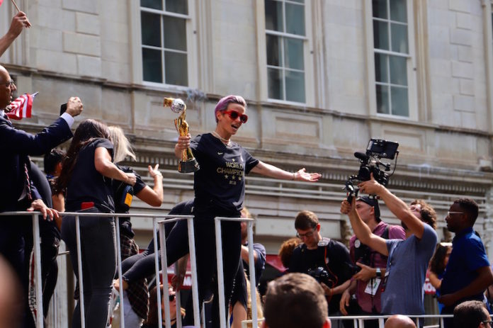 USWNT Ticker Tape Parade