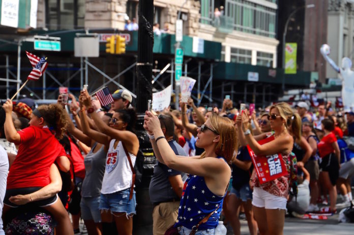 USWNT Ticker Tape Parade