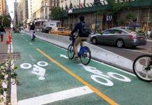 NYで自転車乗用中の死者急増。5,840万ドルの安全計画発表 bike protected lanes
