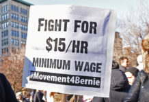 連邦最低賃金 時給15ドルで1,700万人の賃金が上昇、130万人が失業。議会予算局が試算 minimum wage
