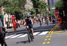 NYサマーストリート2019【写真】歩行者天国でサイクリングやマラソンのエクサイズ summer streets