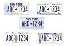 NY州のナンバープレート新デザイン決定。コンテストでは八百長疑惑も NY number plate