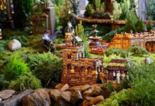 ニューヨーク植物園 第28回ホリデートレインショー holiday train 2019