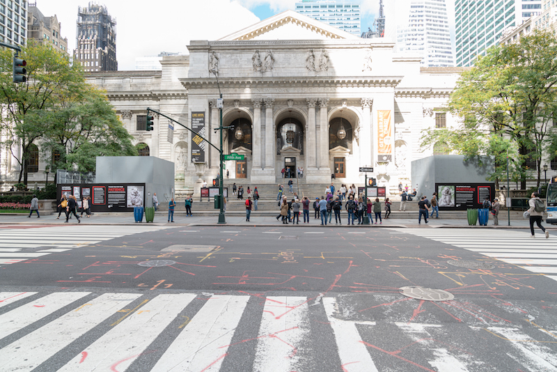 NYPL lion