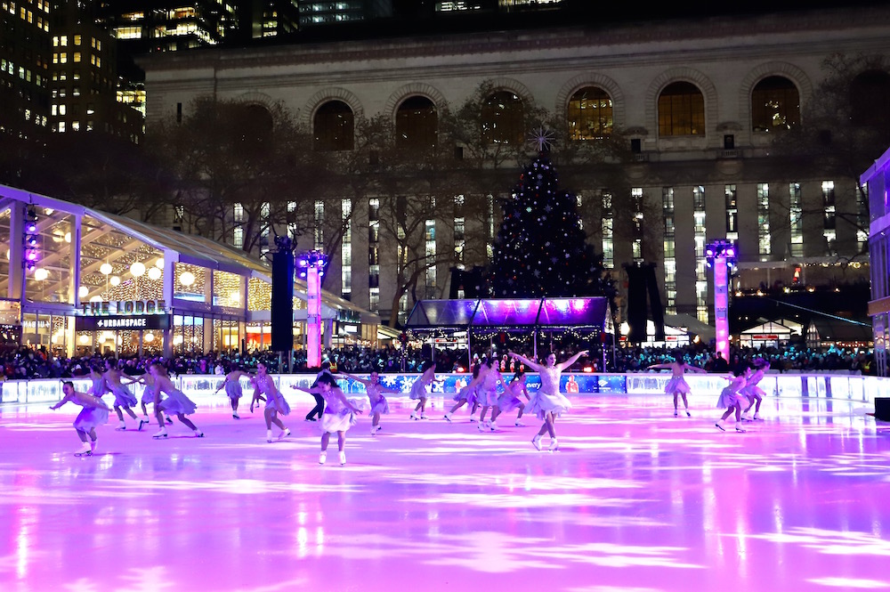 Bryant Park Tree lighting